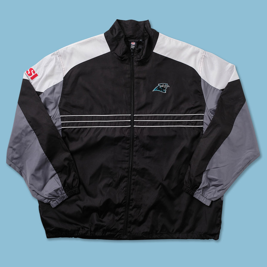 Vintage Reebok Carolina Panthers Track Jacket XXL 