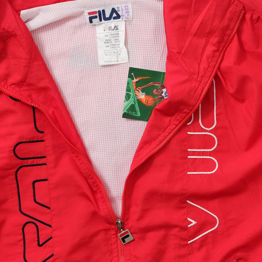 Women's Fila Track Jacket Medium 