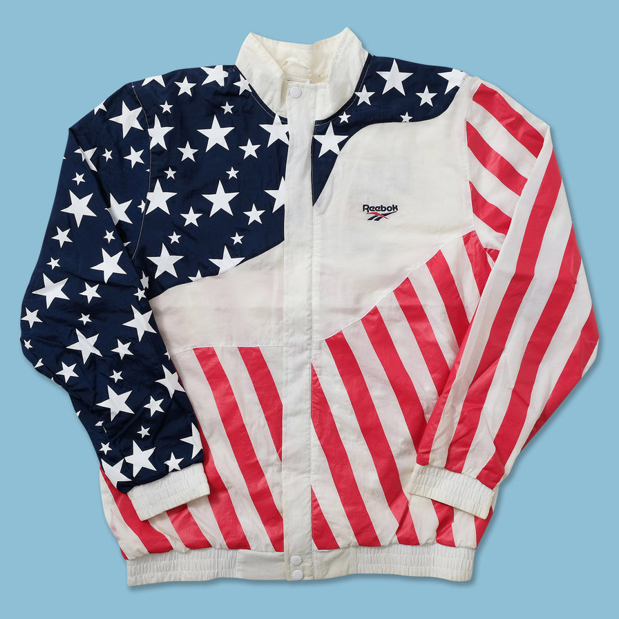 Reebok USA Track Jacket Medium 