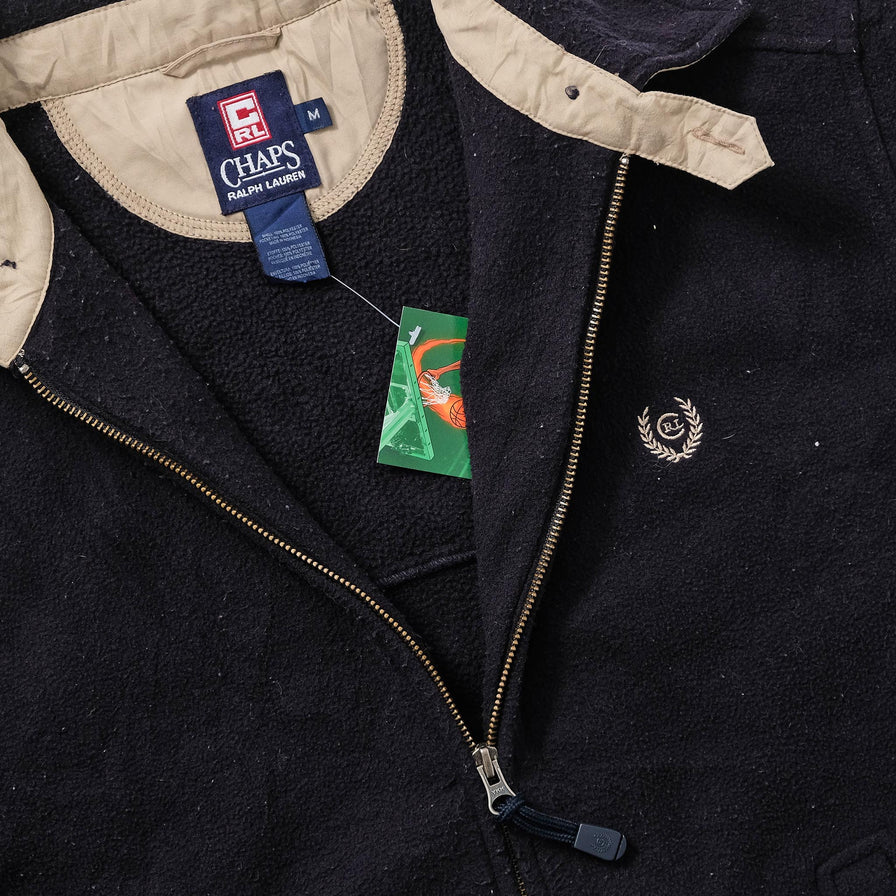 Vintage Chaps by Ralph Lauren Fleece Jacket Medium 