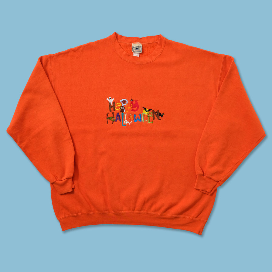Vintage Halloween Sweater XLarge 