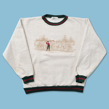 Vintage Golf Sweater Large 