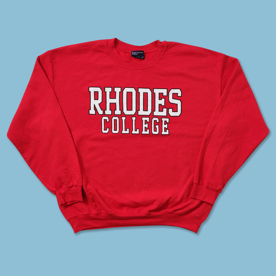 Vintage Rhodes College Sweater Large 