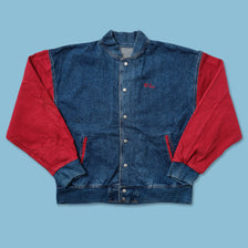 Vintage Arabian Nationals Denim Varsity Jacket Large 