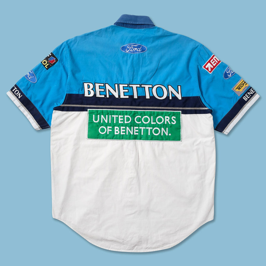Vintage Benetton Formula 1 Racing Shirt Large - Double Double Vintage