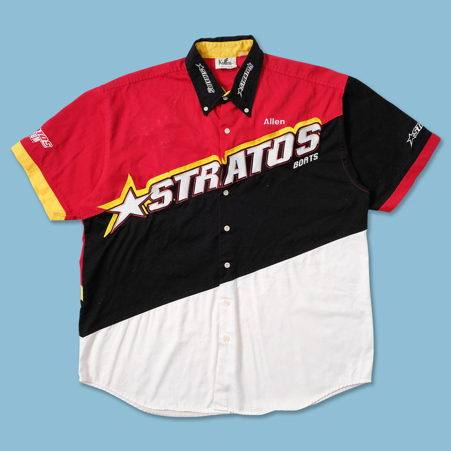 Vintage Stratos Boats Shirt Large