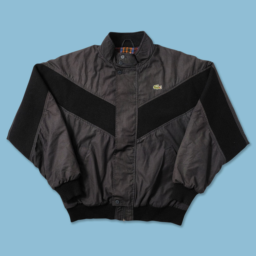 Vintage Lacoste Padded Bomber Jacket Medium - Double Double Vintage