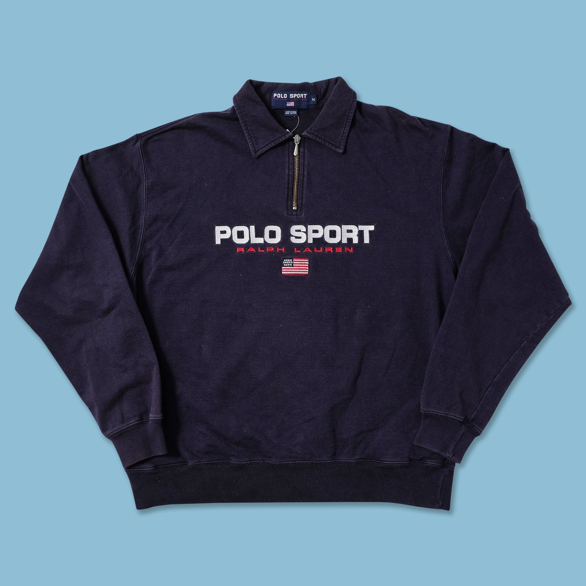 Vintage Polo Sport Sweater Medium | Double Double Vintage