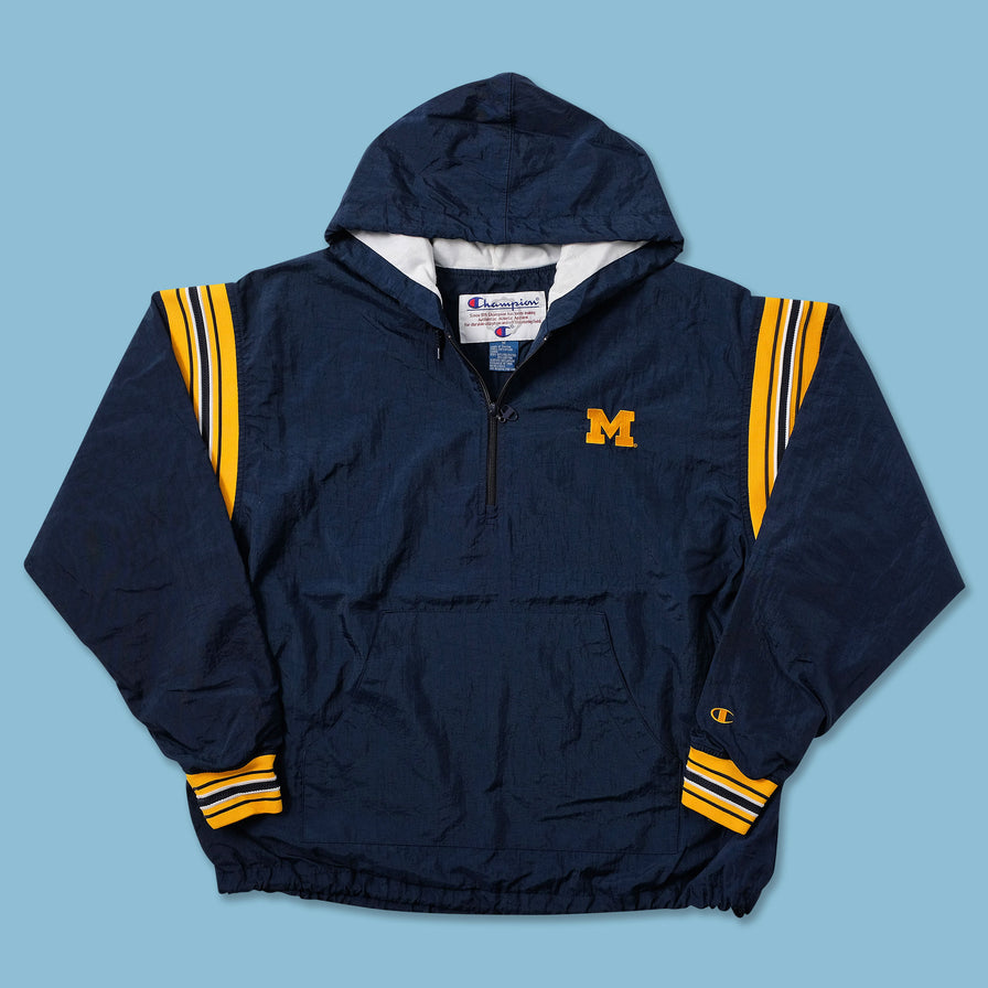 Vintage Champion Michigan Windbreaker Medium - Double Double Vintage