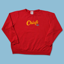 Women's Kansas City Chiefs Sweater Medium - Double Double Vintage