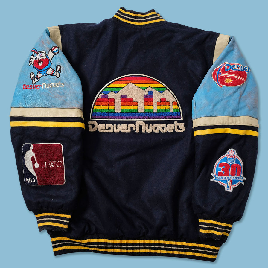 Vintage Denver Nuggets Varsity Jacket XLarge - Double Double Vintage