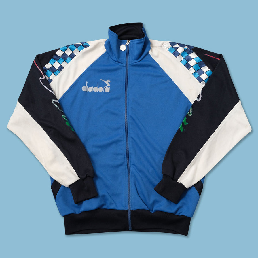 Vintage Diadora Track Jacket Large 