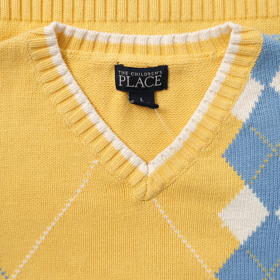 Women's Argyle Knit Vest XSmall 