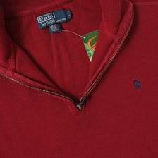 Polo Ralph Lauren Q-Zip Knit Sweater Large 