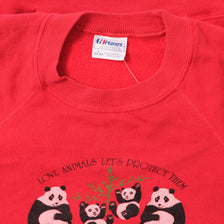 Vintage San Francisco Panda Sweater Medium 