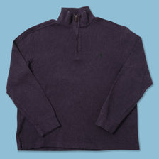 Polo Ralph Lauren Q-Zip Knit Sweater Large 