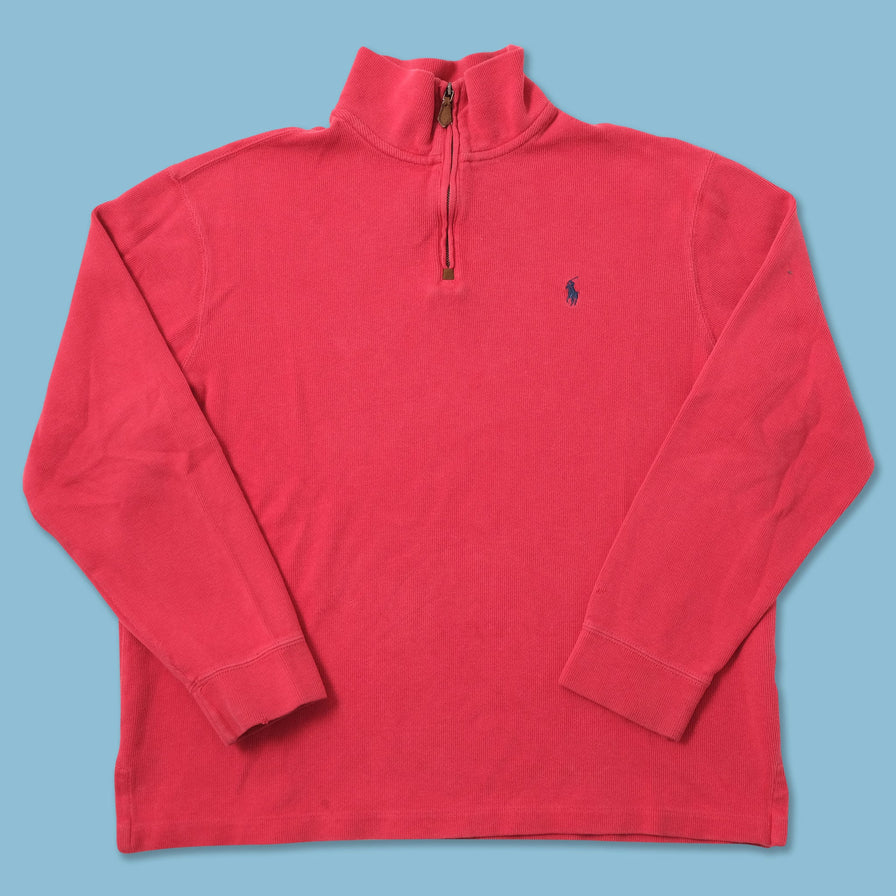 Polo Ralph Lauren Q-Zip Knit Sweater Medium 