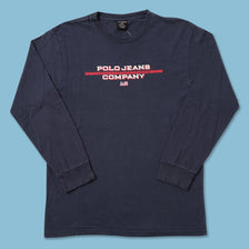Vintage Polo Jeans Women's Longsleeve Small 