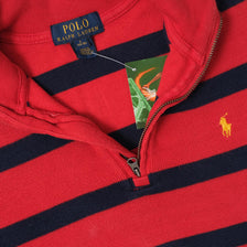 Vintage Women's Polo Ralph Lauren Q-Zip Knit Sweater XSmall 