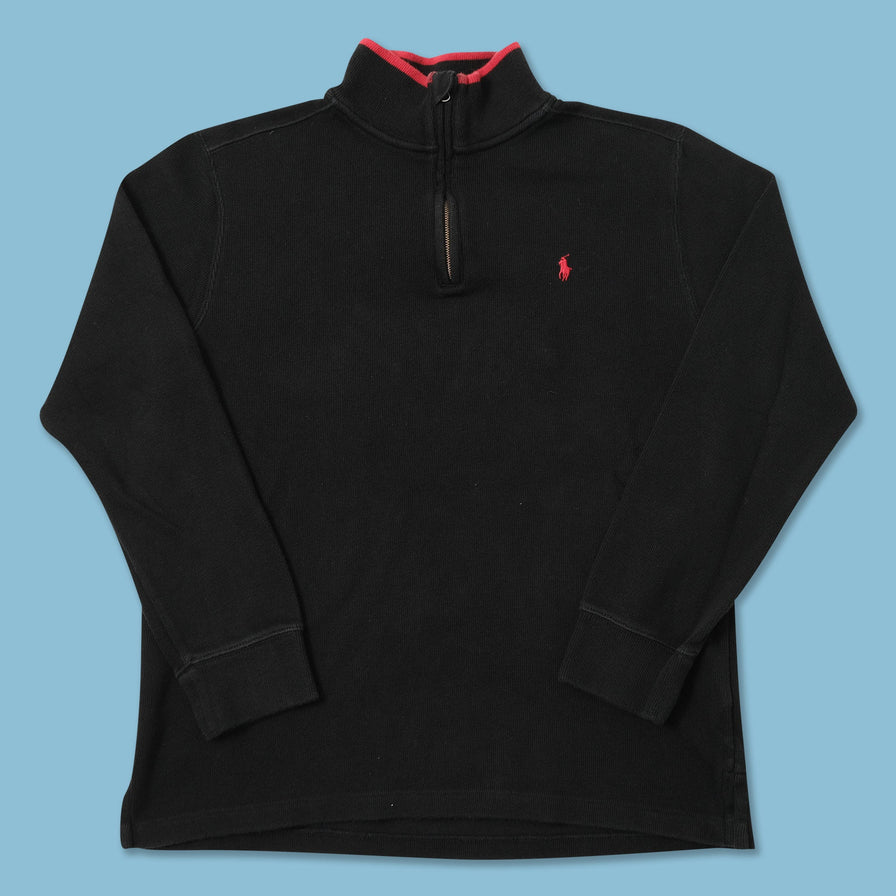 Polo Ralph Lauren Q-Zip Knit Sweater Large 