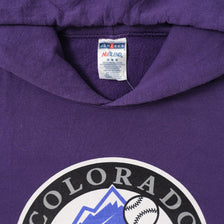 Vintage Colorado Rockies Hoody Medium 