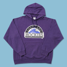 Vintage Colorado Rockies Hoody Medium 