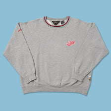 Vintage Red Wings Sweater Large 