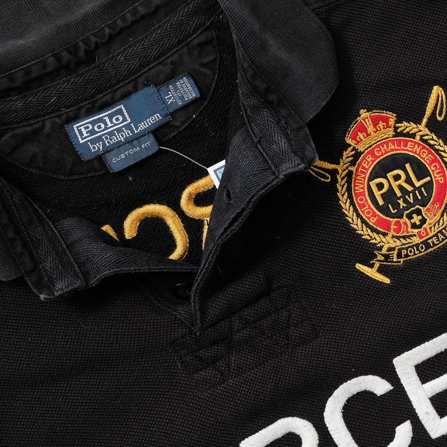 Vintage Polo Ralph Lauren Rugby Sweater Large 