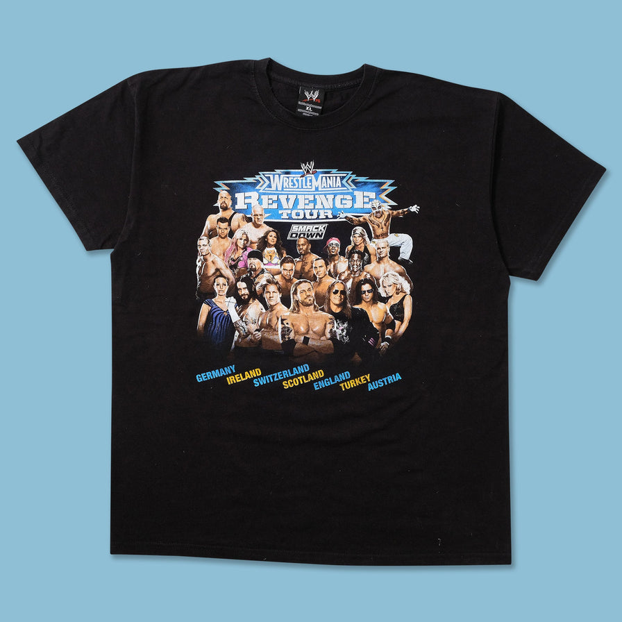 2010 WWE Wrestling T-Shirt Large 