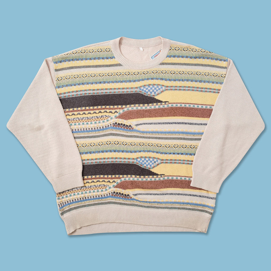 Vintage Knit Sweater Large 