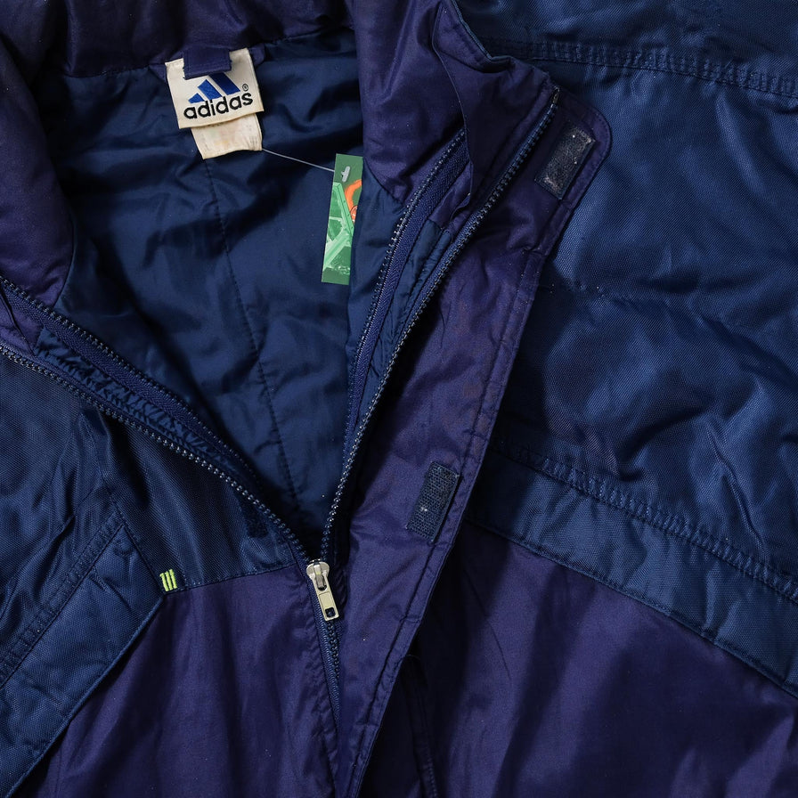 Vintage adidas Equipment Padded Coat Large 