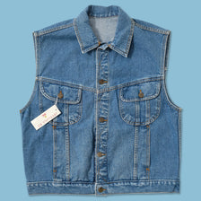 Vintage DS VFB Stuttgart Denim Vest Medium 