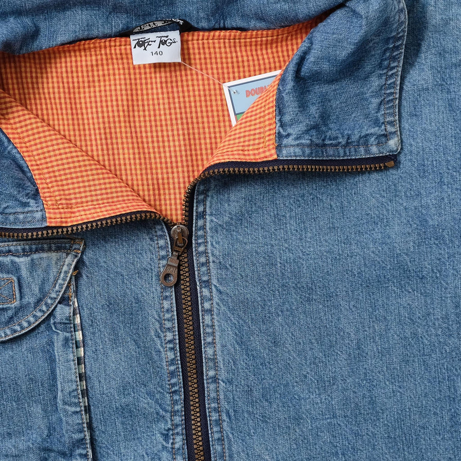 Vintage Women's Denim Anorak Medium 