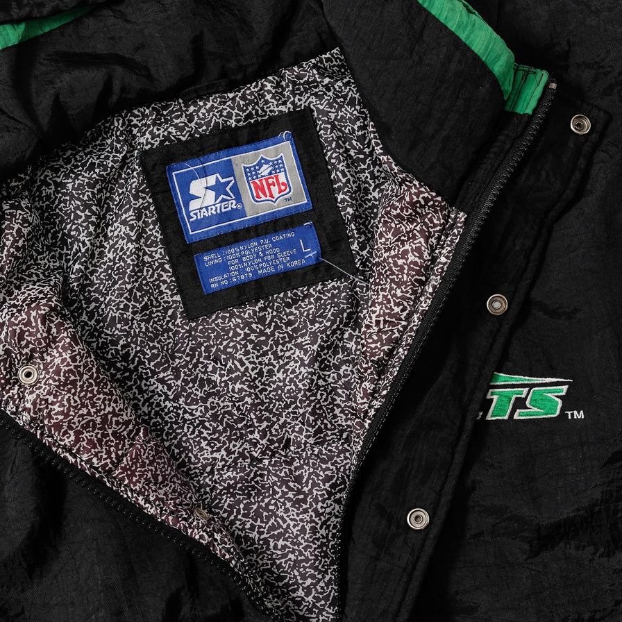 Vintage Starter New York Jets Padded Jacket Large 