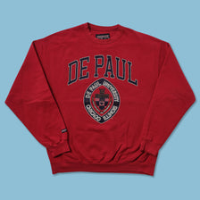 Vintage De Paul University Sweater XLarge 