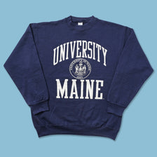 Vintage University of Maine Sweater Large 