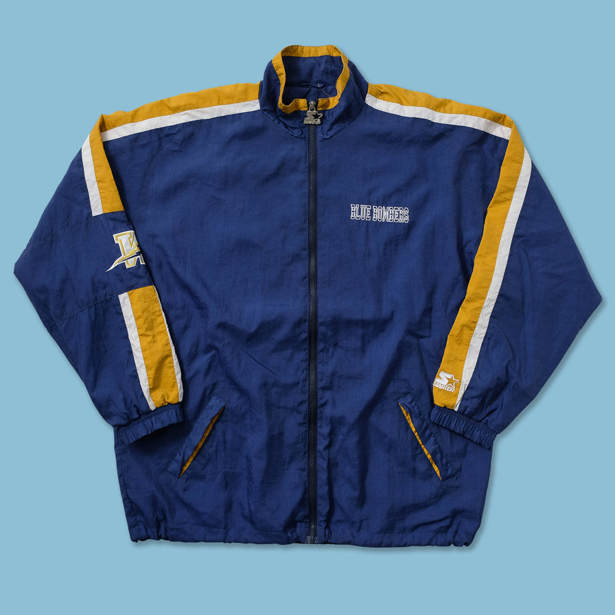 Vintage Starter Winnipeg Blue Bombers Track Jacket XXL 