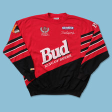 Vintage Budweiser Racing Sweater XXL 