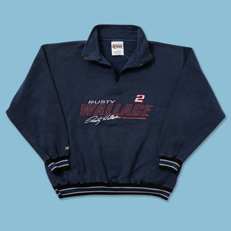 Vintage Rusty Wallace Racing Sweater Large 