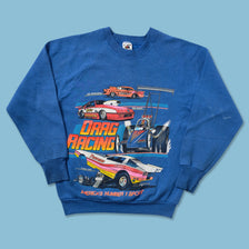 Women's Drag Racing Sweater Medium 