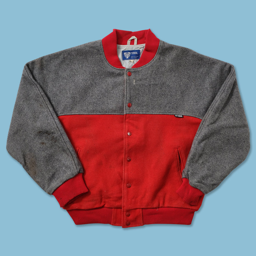 Vintage Tyrol Wool Varsity Jacket Medium 