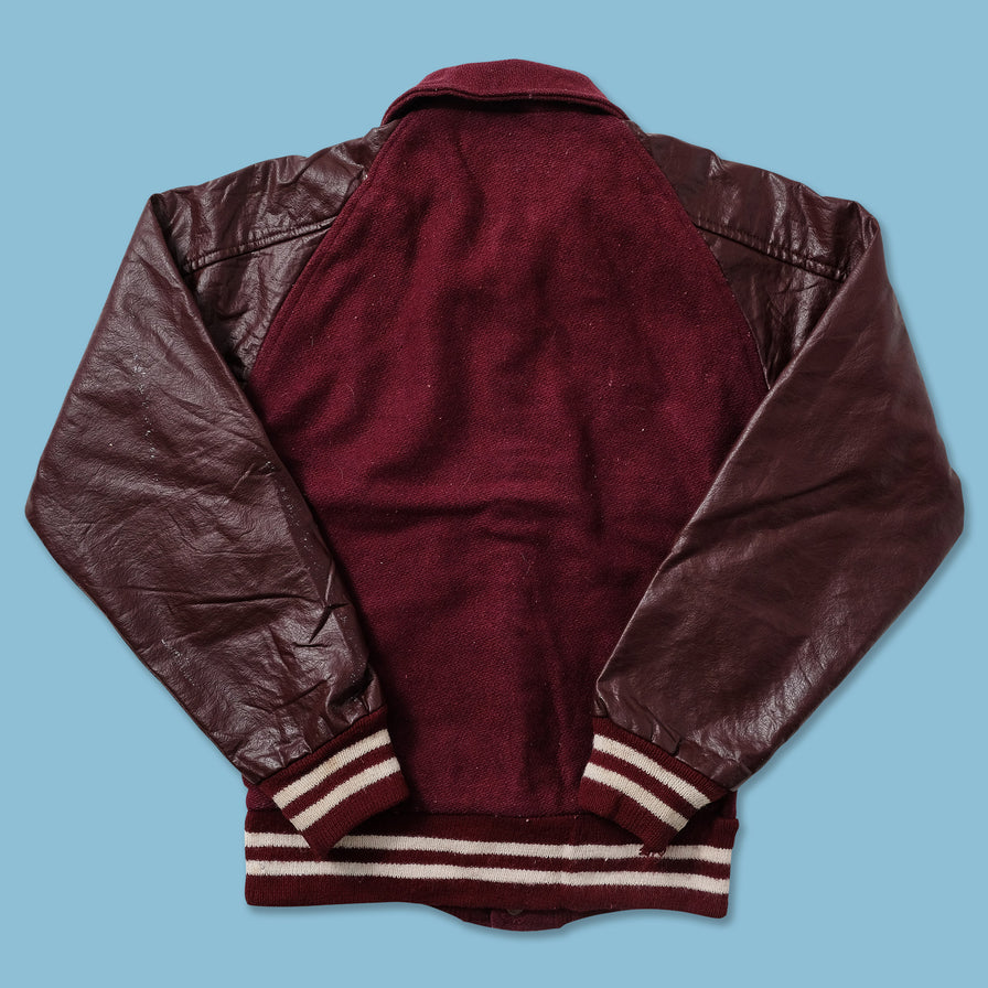 Women's Wool Leather Varsity Jacket XSmall 