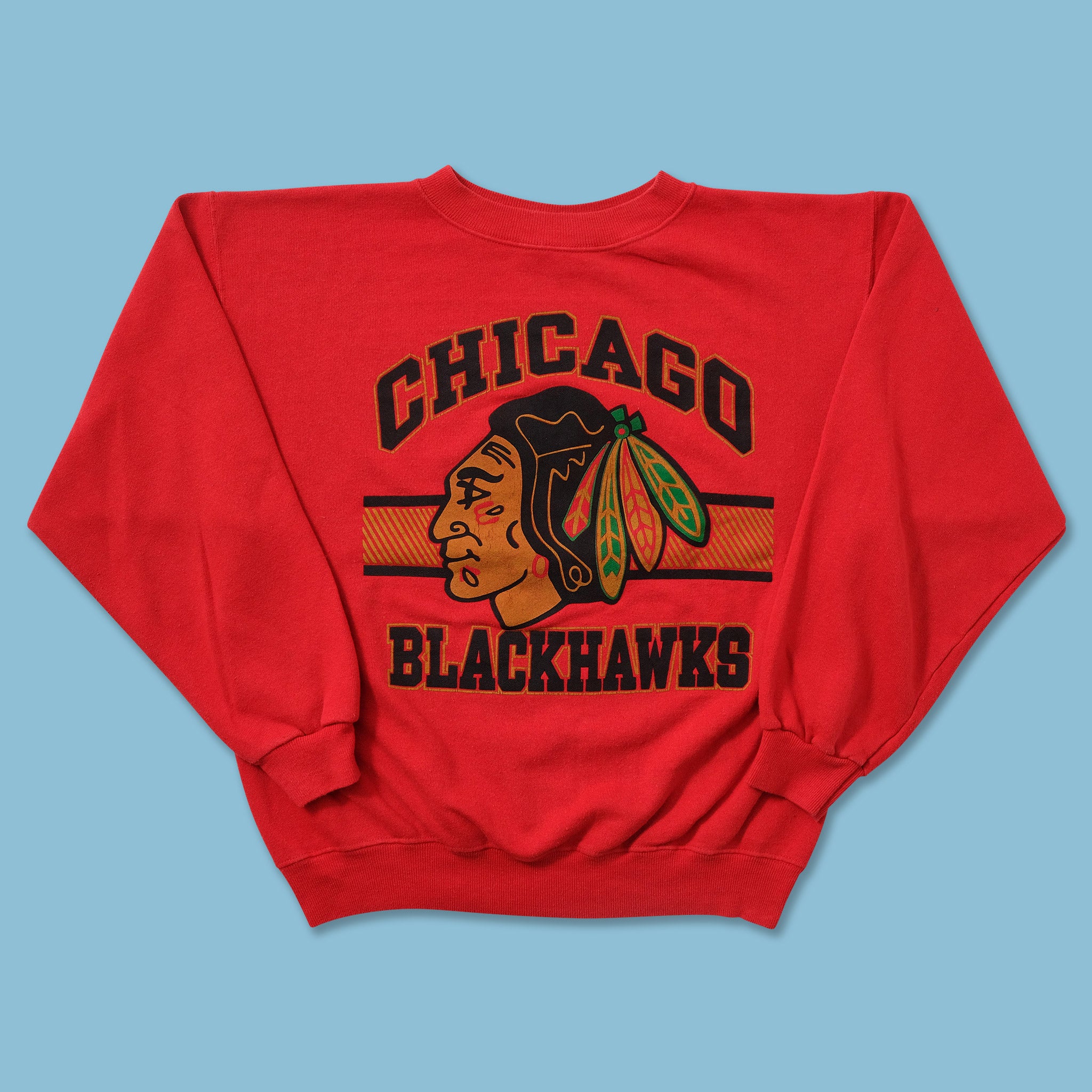 Chicago Blackhawks online Vintage Cliff Engle NHL Hockey Sweater Large Rare