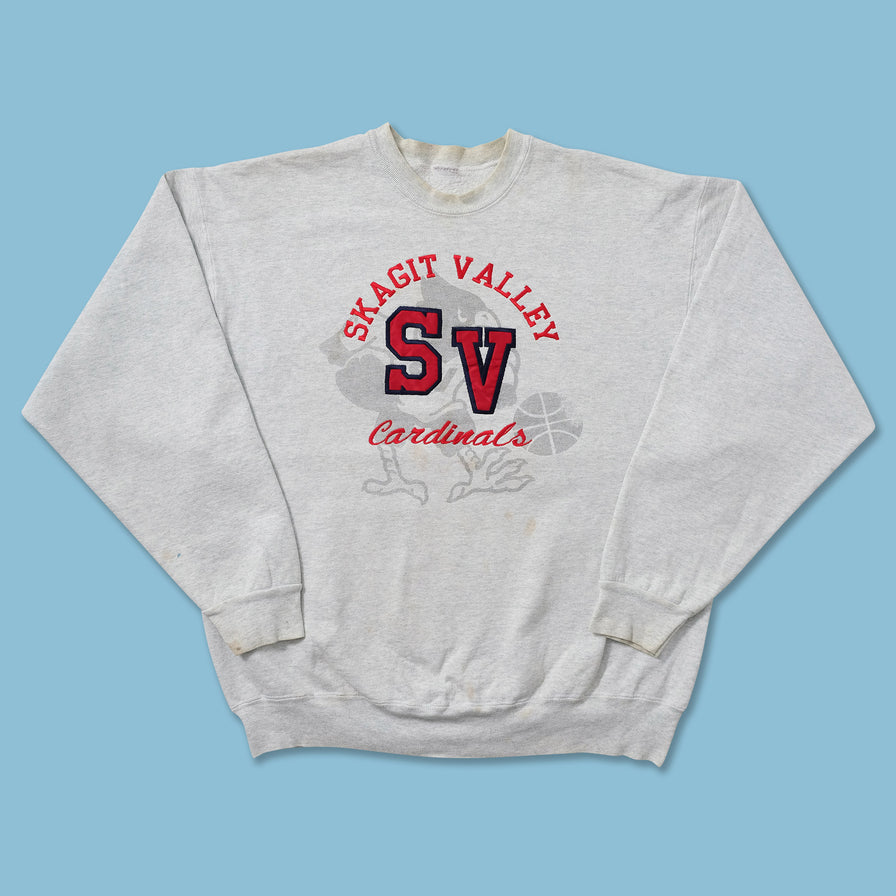 Vintage Skagit Valley Cardinals Sweater XLarge 