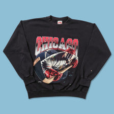 Vintage Nutmeg Chicago Blackhawks Sweater Large 