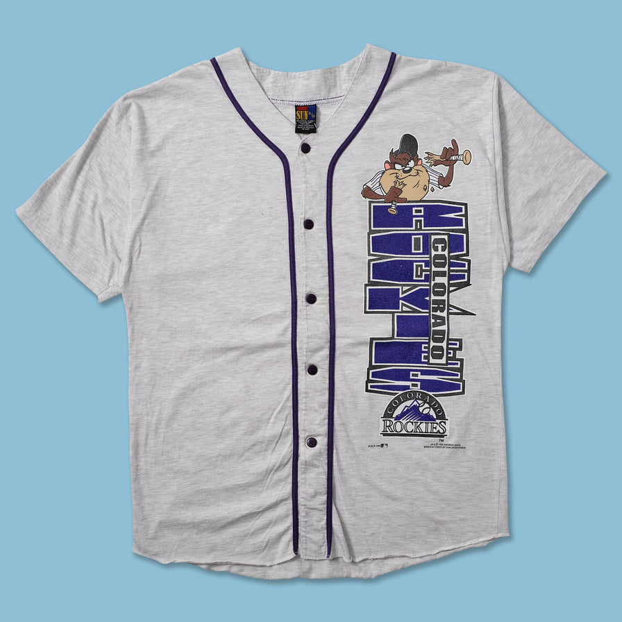 1995 Looney Tunes Colorado Rockies Jersey Large - Double Double Vintage
