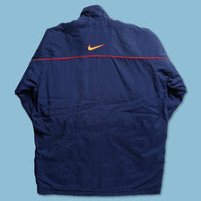 Vintage Nike FC Barcelona Padded Jacket XLarge - Double Double Vintage