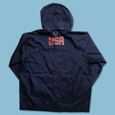 Vintage Nike USA Soccer Light Jacket Large - Double Double Vintage