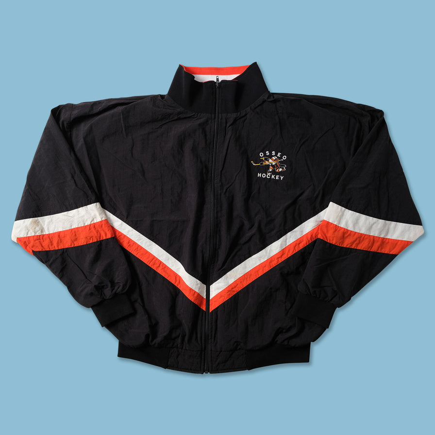 Vintage Oseeo Hockey Track Jacket Large - Double Double Vintage