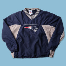 Vintage New England Patriots Windbreaker XLarge - Double Double Vintage